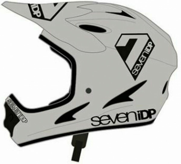 7IDP Helm M1 für Jugendliche grau L (50-52 cm)