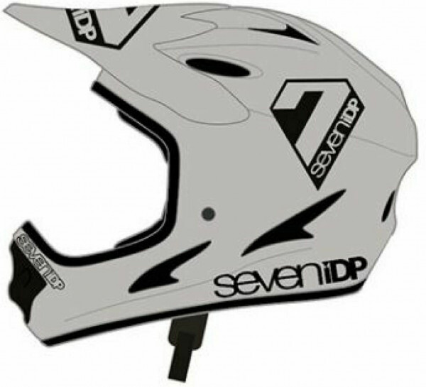 7IDP Helm M1 für Jugendliche grau M (48-50 cm)