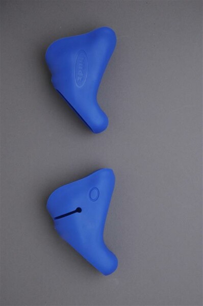 Hüdz Brems-/Schalthebel Griffgummis blau, für Campagnolo Ergo V2 Medium - Campagnolo g2