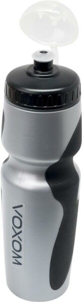 Voxom Wasserflasche F3 silber-schwarz