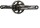 Truvativ Kurbelgarnitur Descendant Eagle DUB DH CoLab Troy Lee Designs 165 mm / 32T / schwarz-rot