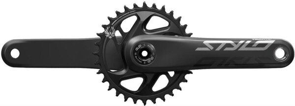 Truvativ Kurbelgarnitur Stylo Carbon Eagle DUB 170 mm / 30T / schwarz