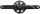 Truvativ Kurbelgarnitur Descendant Carbon Eagle DUB 170mm, 32T DM, schwarz ohne DUB Innenlager, Cannondale AI