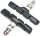 Voxom Fahrrad Bremsschuhe Brs4 schwarz, MTB, V-Brake 70mm