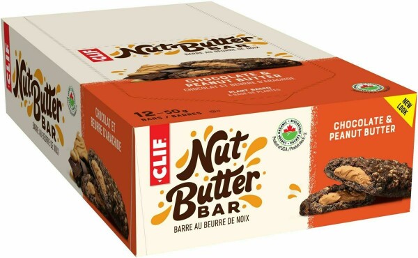 Clif Bar Nut Butter Filled Riegel Schokolade-Erdnuss - 12 Stk.