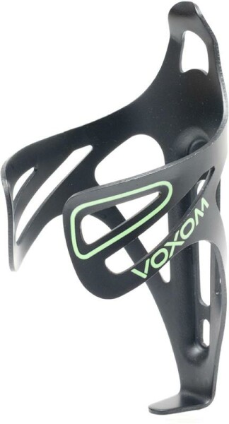 Voxom Fahrradflaschenhalter Fh2 Aluminium / schwarz-grün