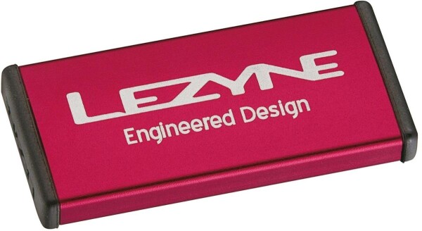Lezyne Fahrrad Reparaturset Metal Kit rot-glänzend