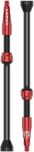 Lezyne Tubeless Ventil CNC 80 mm / rot