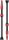 Lezyne Tubeless Ventil CNC 80 mm / rot