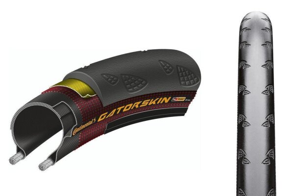 Continental Reifen Gatorskin 28" 700x32 C 32-622 schwarz DuraSkin