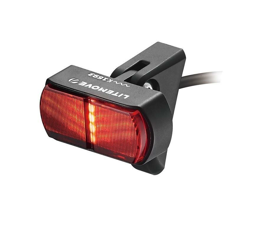 Infini Saftey light I-260 Lava rote LEDs, schwarz, USB-Anschluss, 22,68 €