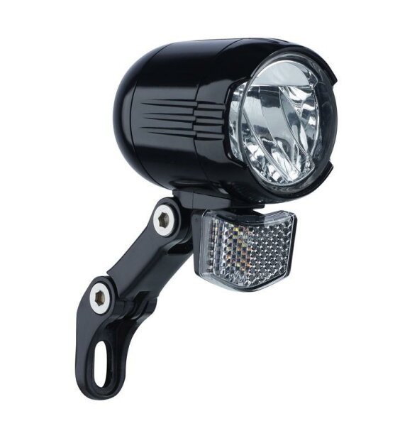 Büchel LED-Scheinwerfer Shiny 120 mit Halter ca. 120 Lux E-Bike Version