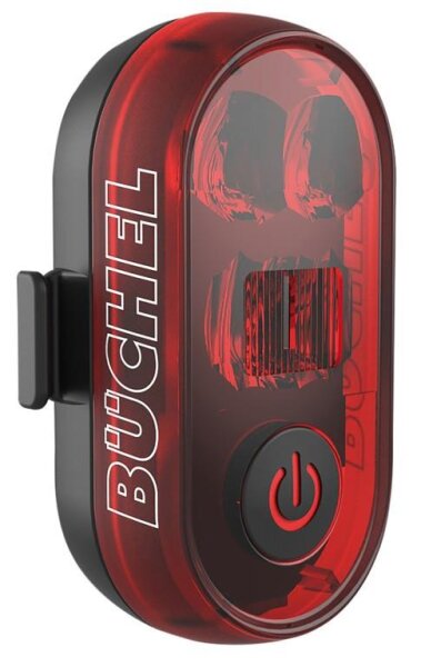 Büchel LED-Akku-Rücklicht Micro Lens für Sattelstützen-Befestigung