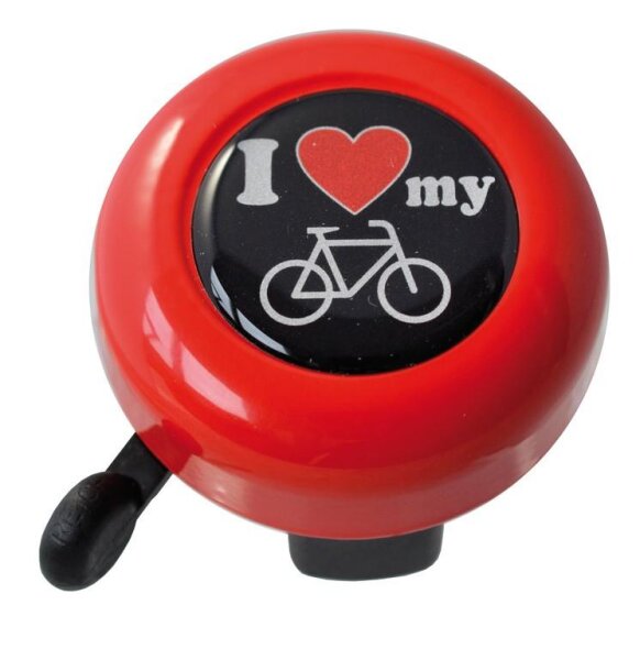 Reich Trillerglocke Motiv I love my bike