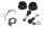 Avid Schrauben-Set für Bremsscheibe, Stahl, Qty 6