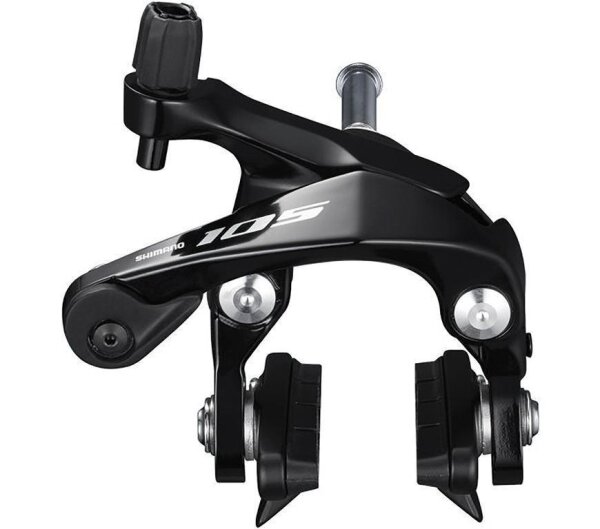 Shimano Rennbremse 105 BR-R7010F V-Rad, ohne Hebel, 51mm, schwarz
