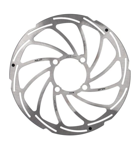 XLC  BR-X114 Ø 203/2,0 mm silber für Rohloff HR-Nabe