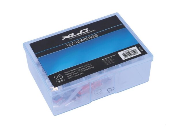 XLC Scheibenbremsbeläge, organisch (Shimano Saint), 25 Sets