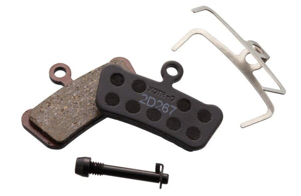 Sram Scheibenbremsbeläge gesintert mit Stahlträgerplatte (Trail, Guide, G2), Set