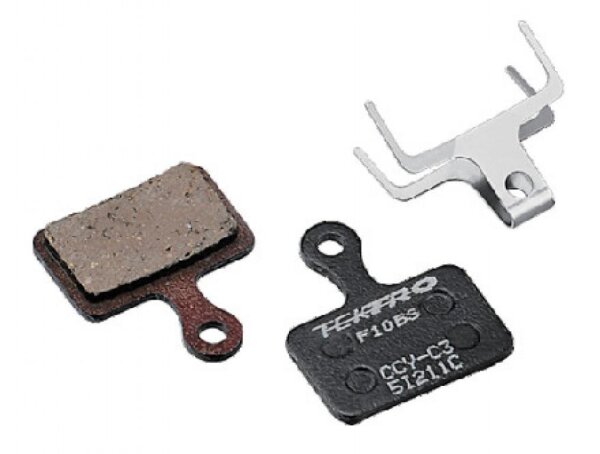 Tektro Bremsbelag  F10BS, gesintert/Metall-Keramik mit Stahlträger