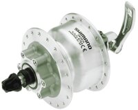 Shimano VR-Nabendynamo DH3D32 100mm, 36 Loch, silber,...