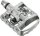 Shimano SPD-Pedal PDM324 einseitig,silber,9/16",Bärentatze-System