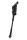 Hebie Hinterbauständer FOX S 26-28" schwarz, 26-28" verstellbar, 0611E