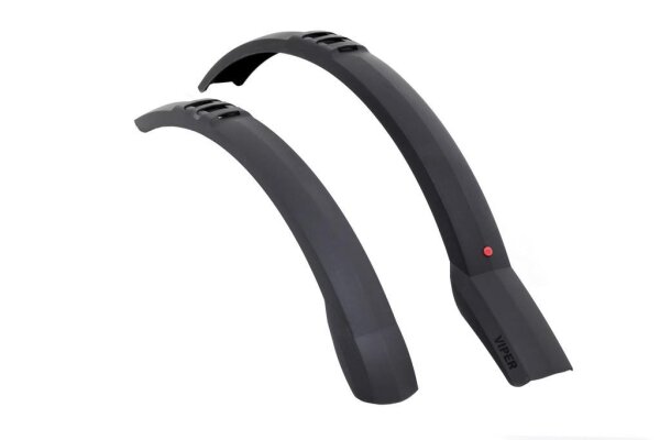 Hebie Steckblechset MTB Viper 26-29" schwarz, ca. 60 mm, mit Spritzschutz