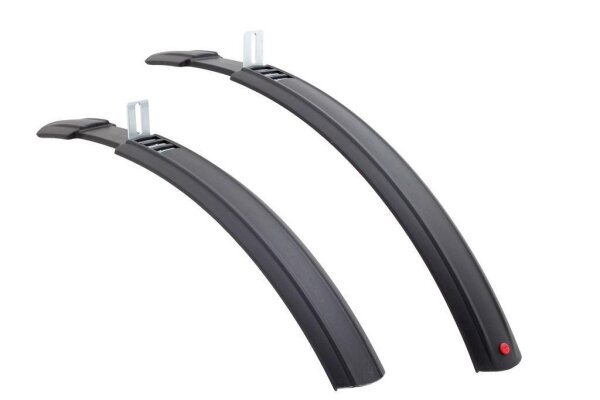 Hebie Steckblechset MTB Natter 26-29" schwarz, ca. 60 mm, extra flach