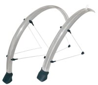 Schutzblechset Stronglight Road 28" silber, 48 mm