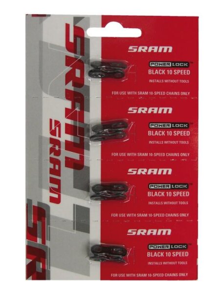 Sram Kettenverschlussglied Set/4St. Power Lock 10-fach