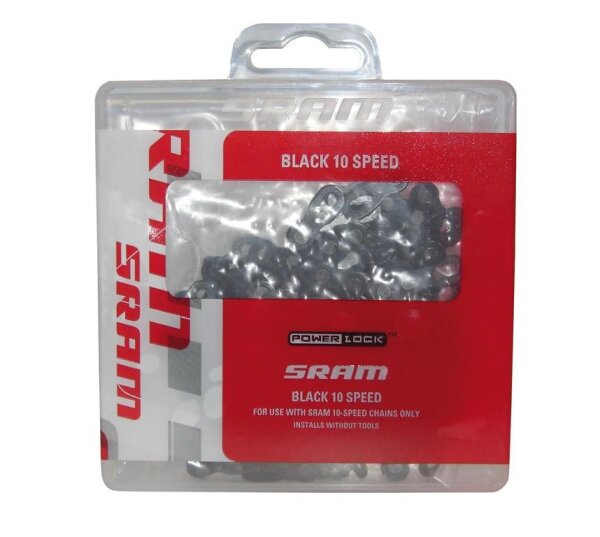 Sram  Kettenverschlussglied Btl./50St. Power Lock 10-fach schwarz