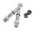 Xpedo Rebuilt Kit für MTB XMF-3C 2 Kappen, 2 CroMo-Achsen