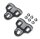 XLC Cleatset PD-X05 Passend für XLC Look-Pedale, 0°, schwarz