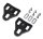 XLC Cleatset PD-X03 Passend für XLC Look-Pedale, 0°, schwarz