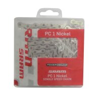 Sram Kette PC 1 Nickel 114 Glieder 1/2 x 1/8