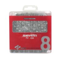 Sram Schaltungskette PC 830 114 Glieder 6/7/8-fach silber