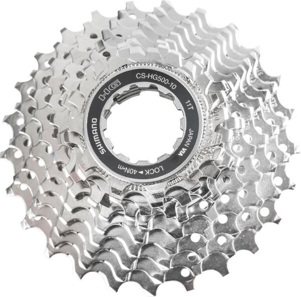 Shimano Zahnkranz-Kassette CS-HG500 10-fach11-12-13-14-15-17-19-21-23-25 Z