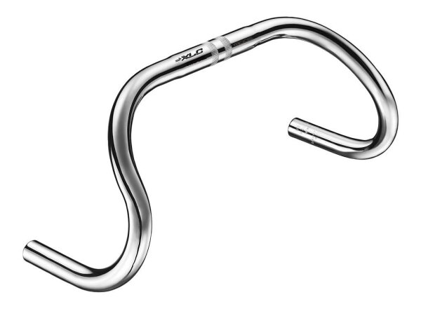 XLC Road-Bar HB-R06 420mm. Ø 25.4mm. silber
