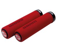 Softgriff mit Schraubensicherung für Grip Shift, 129 mm, mit Klemme + Endstopfen