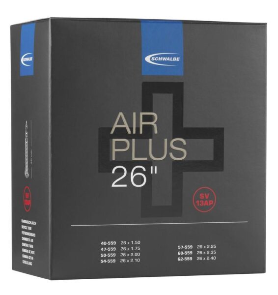 Schwalbe Schlauch SV 13AP Air Plus 26" 40/62-559 SV 40mm