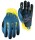 FIVE GLOVES XR - LITE Bold Handschuh Herren, Gr. XL / 11, blau/gelb