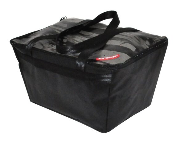 Pletscher Einlegetasche Korb Deluxe schwarz, Urban-Style