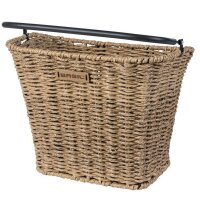 Basil Vorderrad-Korb Bremen Rattan look 27x36x29 cm,...