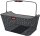 KLICKfix Hinterradkorb City für Racktime 40x20x30 cm engmaschig schwarz
