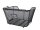 Basil HinterradkorbLesto 32x41,5x27 cm, schwarz, engmaschig
