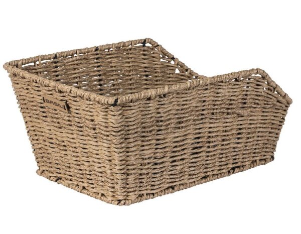Basil Hinterradkorb Cento Rattan Look seegras 47x34x22 cm L/B/H