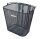 Basil Hinterradkorb Cardiff 35x29x35 cm, schwarz, engmaschig