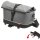 Gepäckträger-Tasche Rackpack KLICKfix tweed-grau,38x21x25cm