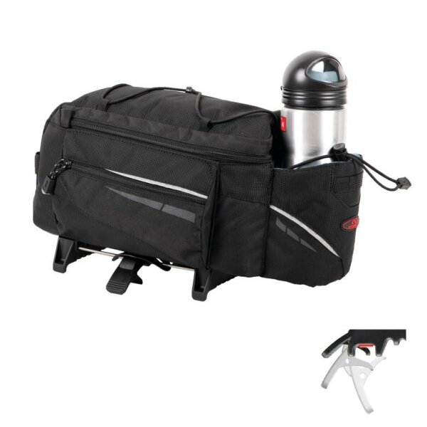 Norco Gepäckträger-Tasche Ohio Topklip schwarz,  38x20x17cm